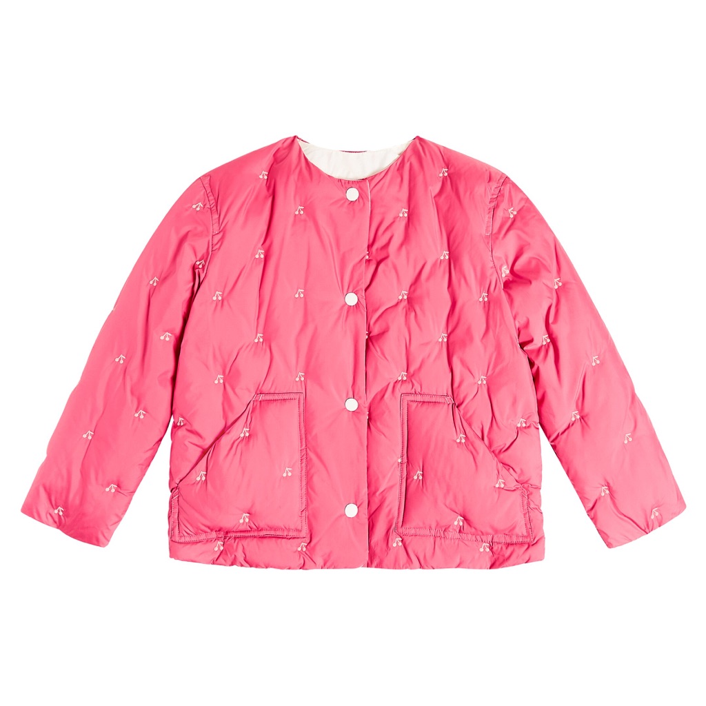 Bonpoint Pink Camelia Baila Jacket